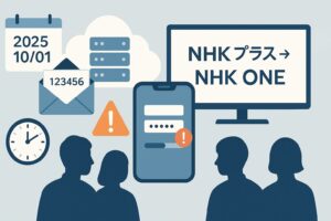 NHKプラスから「NHK ONE」へ――2025年10月1日に何が起き，何を学ぶべきか（私の実体験を添えて）